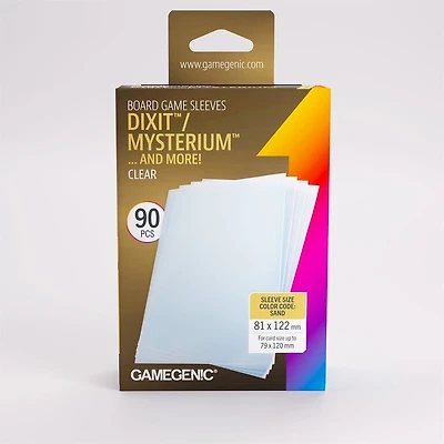 (Gamegenic) Prime Dixit / Mysterium Sleeves - 90 Unités - 81mm x 122mm