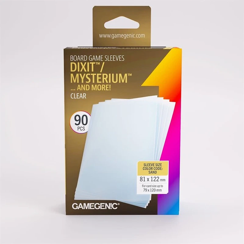 (Gamegenic) Prime Dixit / Mysterium Sleeves - 90 Unités - 81mm x 122mm