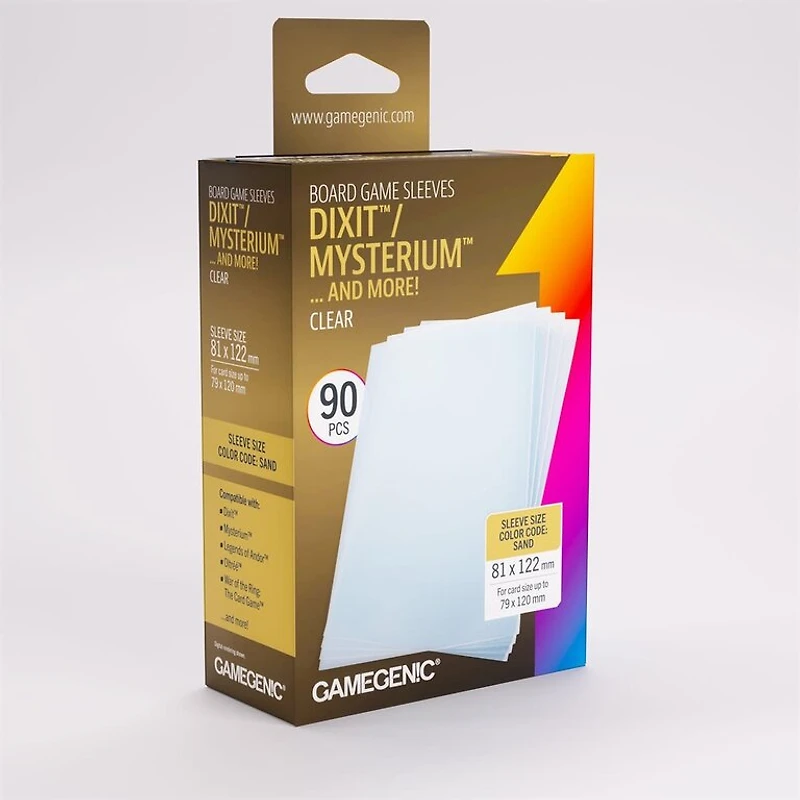 (Gamegenic) Prime Dixit / Mysterium Sleeves - 90 Unités - 81mm x 122mm