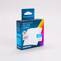 (Gamegenic) Matte Square-Sized Sleeves - 50 Unités - 73mm x 73mm