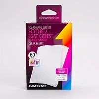 (Gamegenic) Matte Scythe / Lost Cities Sleeves - 60 Unités - 72mm x 112mm