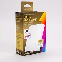 (Gamegenic) Matte Dixit / Mysterium Sleeves - 90 Unités - 81mm x 122mm