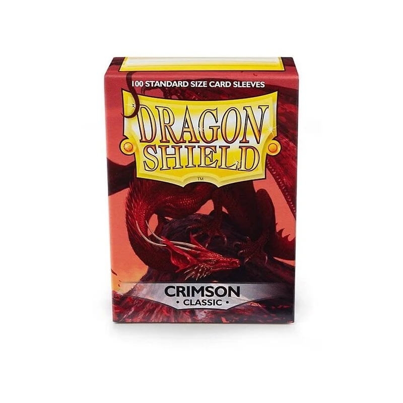 (Dragon Shield) Crimson Classic - 100 Unités - 63mm x 88mm