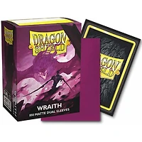 (Dragon Shield) Matte Dual Sleeves - Wraith - 100 Unités - 63mm x 88mm