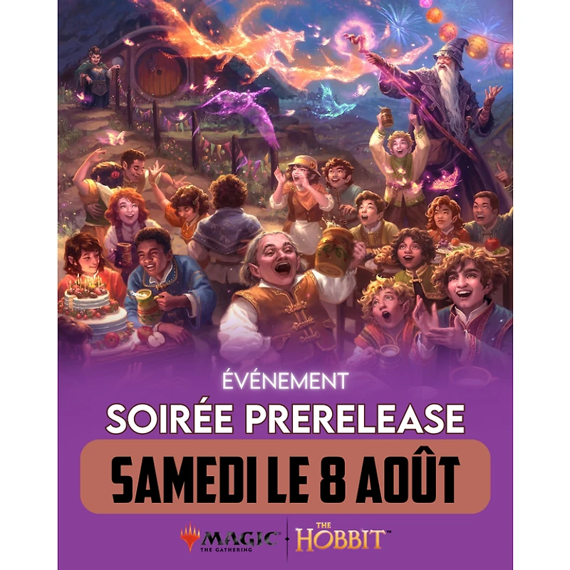 Événement Magic the Gathering - Prerelease The Hobbit - Samedi 13:00