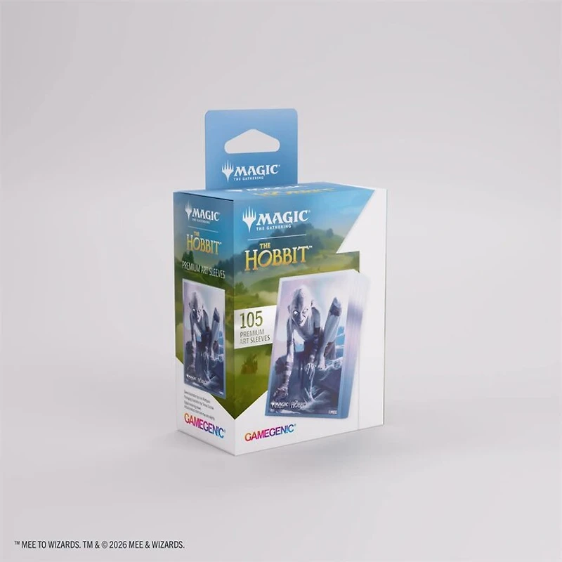 (Gamegenic) Premium Art Sleeves - The Hobbit - Gollum, Riddle Master - 105 Unités - 66mm x 92mm
