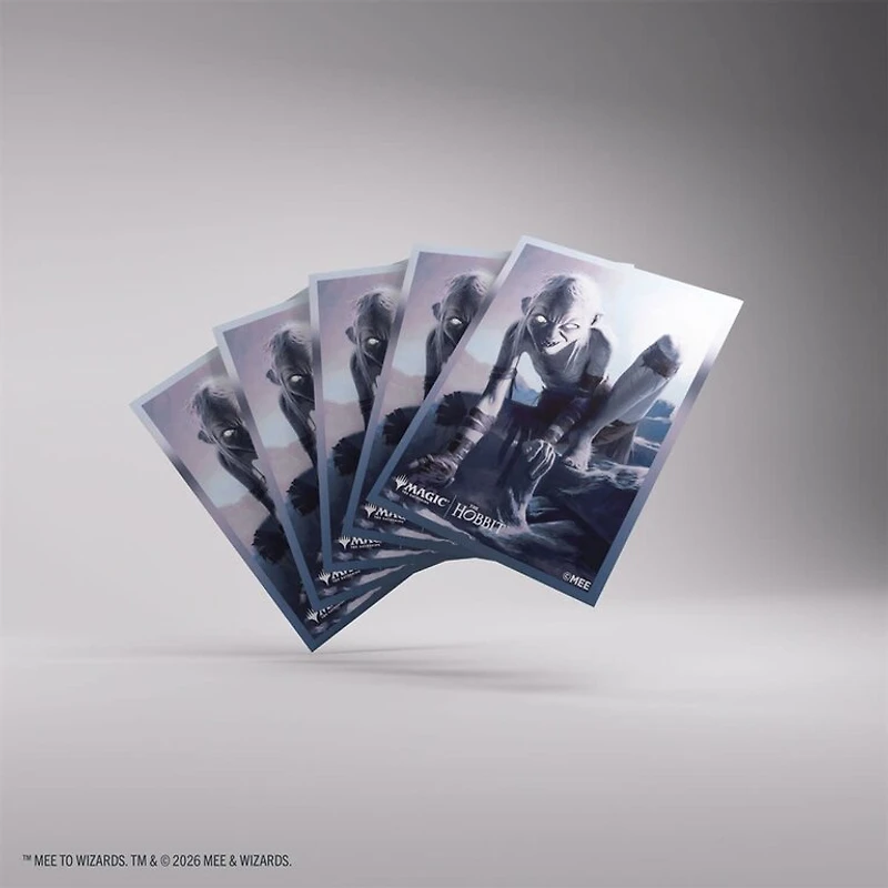 (Gamegenic) Premium Art Sleeves - The Hobbit - Gollum, Riddle Master - 105 Unités - 66mm x 92mm