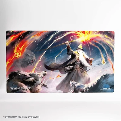 (Gamegenic) Shiny Playmat - The Hobbit - Gandalf, Shadow's Foe