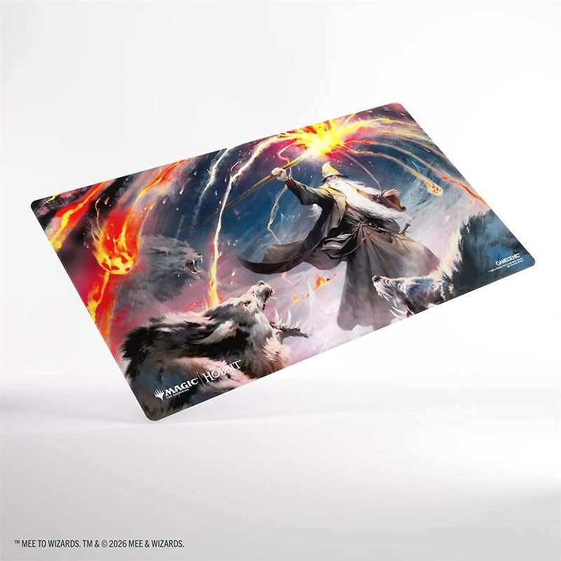 (Gamegenic) Shiny Playmat - The Hobbit - Gandalf, Shadow's Foe
