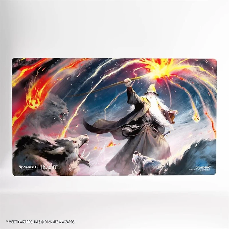 (Gamegenic) Shiny Playmat - The Hobbit - Gandalf, Shadow's Foe