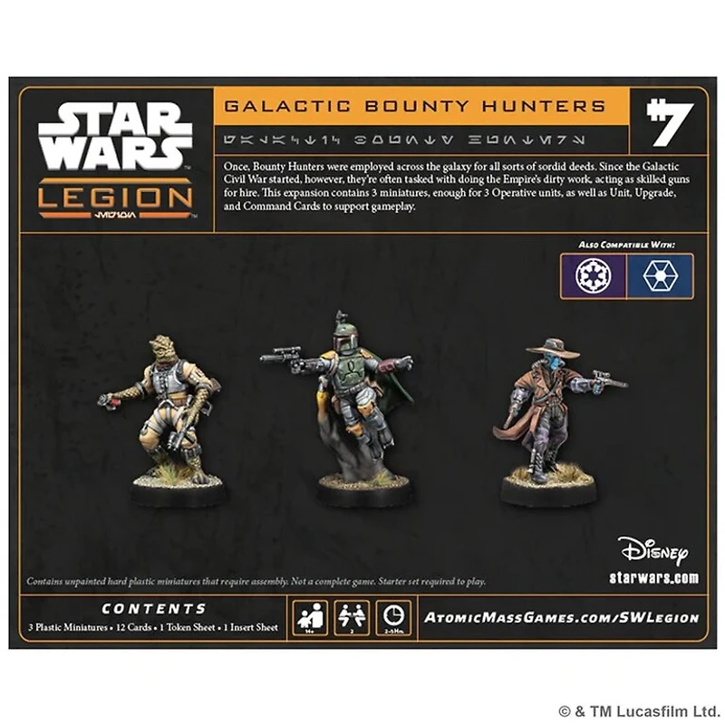 Star Wars Legion - Galactic Bounty Hunters (Multilingual)