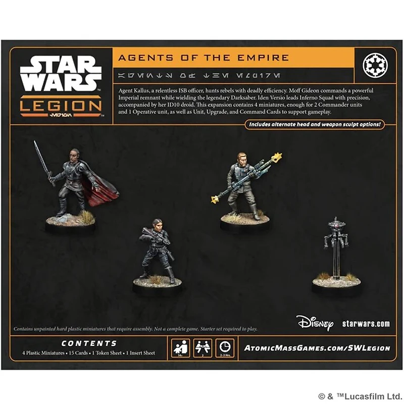 Star Wars Legion - Agents of the Empire (Multilingual)