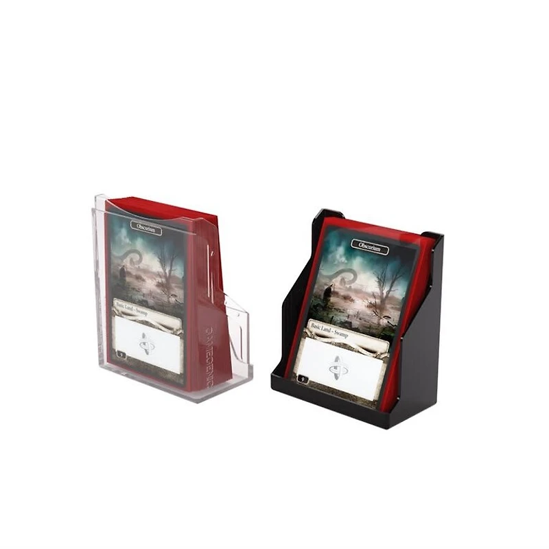 (Gamegenic) Deck Box Bastion 50ct - Black/Clear