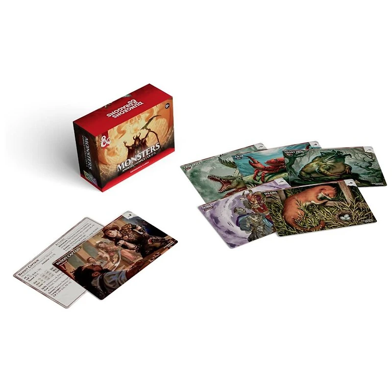 D&D - Reference Cards - Monsters - Animals and NPC's (English)