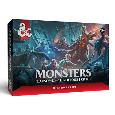 D&D - Reference Cards - Monsters - Fearsome and Ferocious (English)