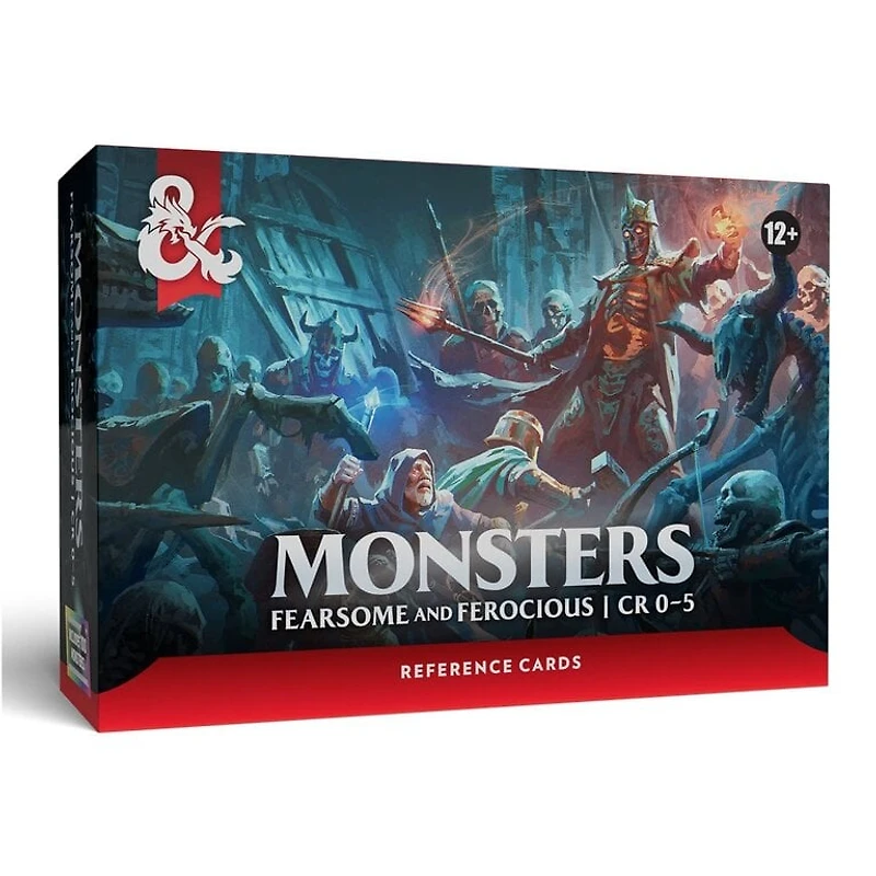 D&D - Reference Cards - Monsters - Fearsome and Ferocious (English)