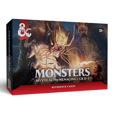 D&D - Reference Cards - Monsters - Mystical and Menacing (English)