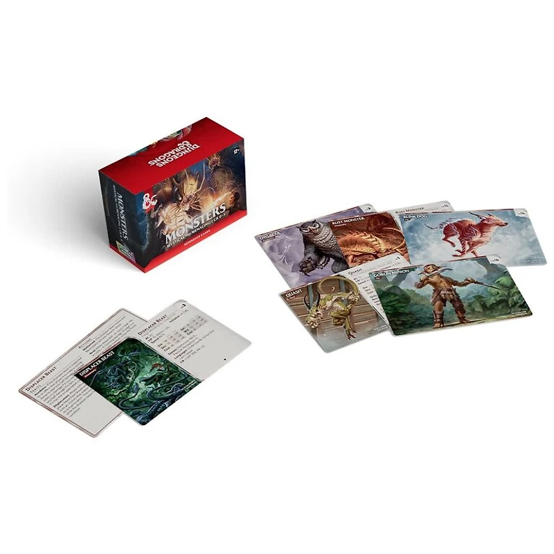 D&D - Reference Cards - Monsters - Mystical and Menacing (English)