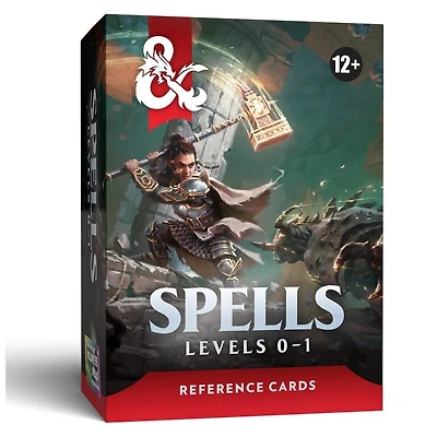 D&D - Reference Cards - Spells - Levels 0-1 (English)