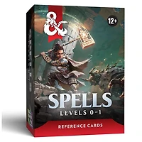 D&D - Reference Cards - Spells - Levels 0-1 (English)