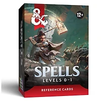 D&D - Reference Cards - Spells - Levels 0-1 (English)