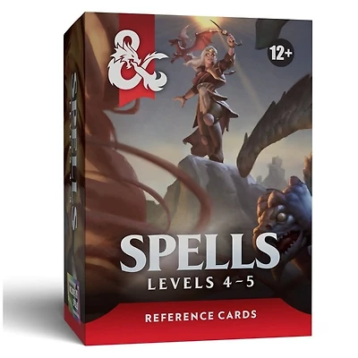 D&D - Reference Cards - Spells - Levels 4-5 (English)