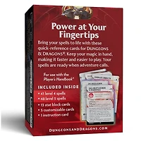 D&D - Reference Cards - Spells - Levels 4-5 (English)