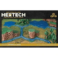 Battlefield in a Box - Hextech Grasslands - Rivers and Lakes