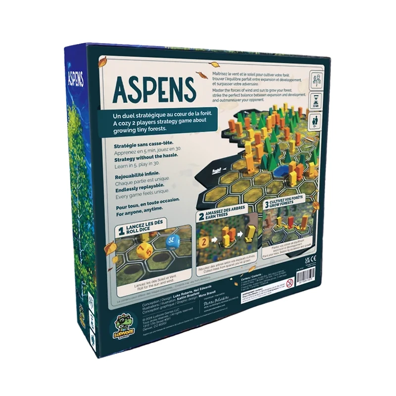 Aspens (Multilingue) [PRÉCOMMANDE]