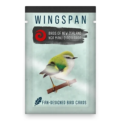 Wingspan - Fan Art Booster Pack - Oiseaux de la Nouvelle Zélande (Français)