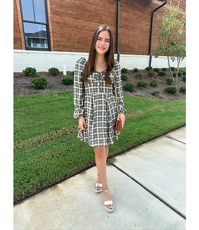 TARTAN DRESS