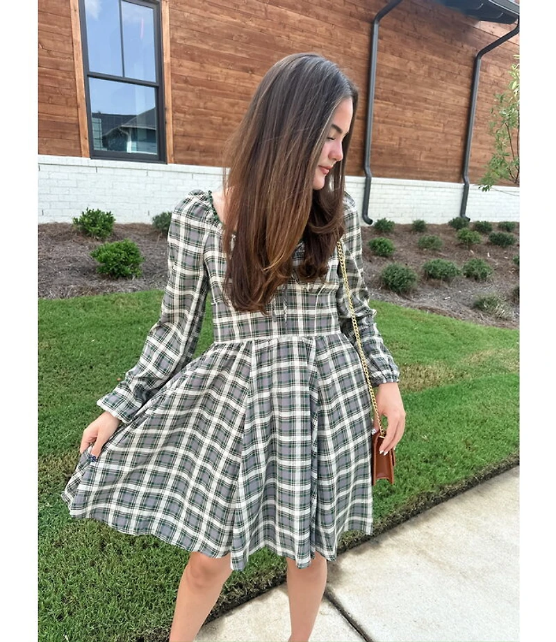 TARTAN DRESS