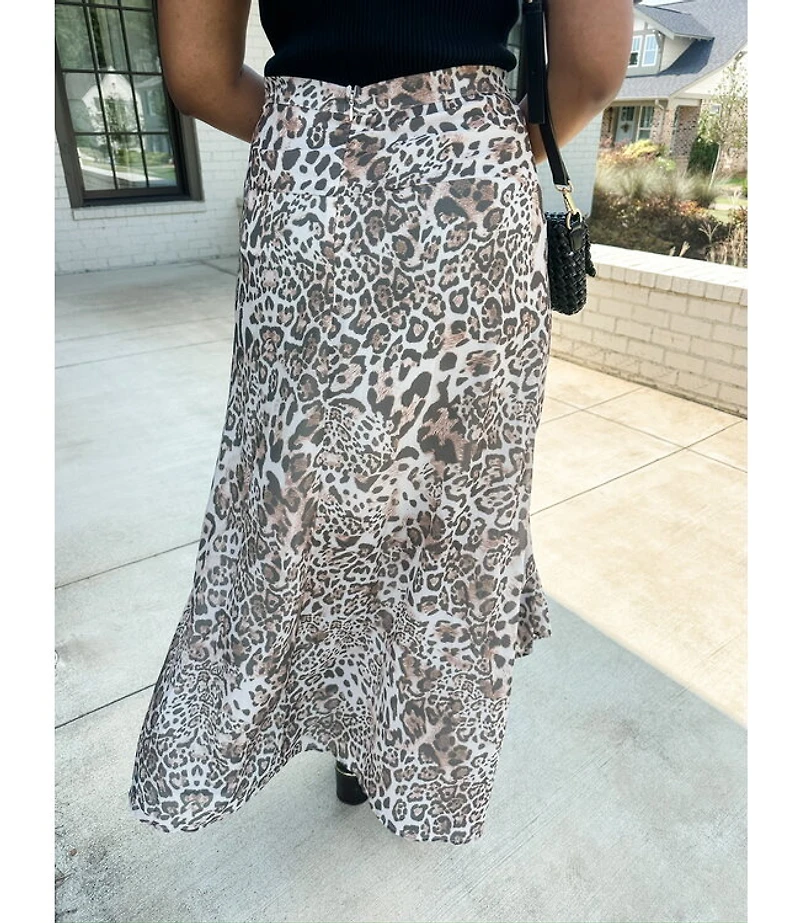 SOFIE LEOPARD SKIRT