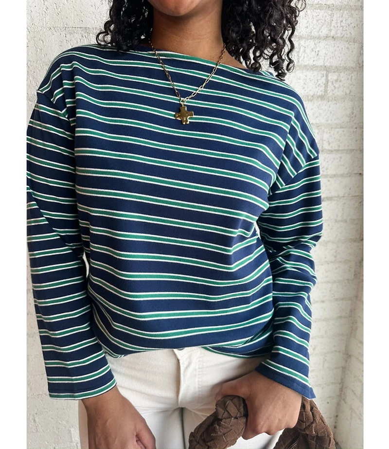 BILLY BOAT NECK TOP