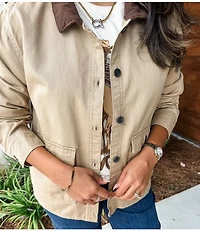 CORD COLLAR JACKET