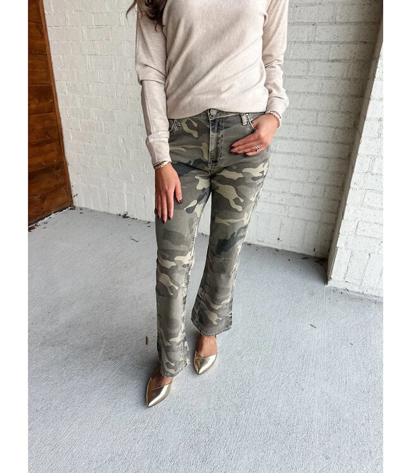 KELSEY FLARE COLOR DENIM