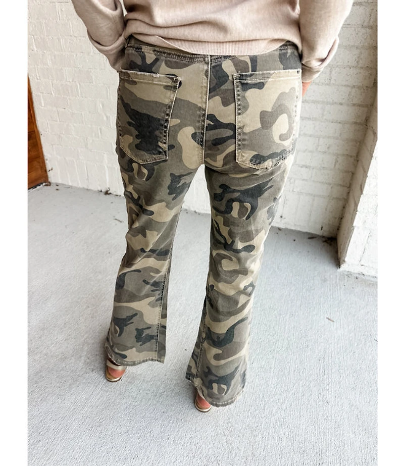 KELSEY FLARE COLOR DENIM