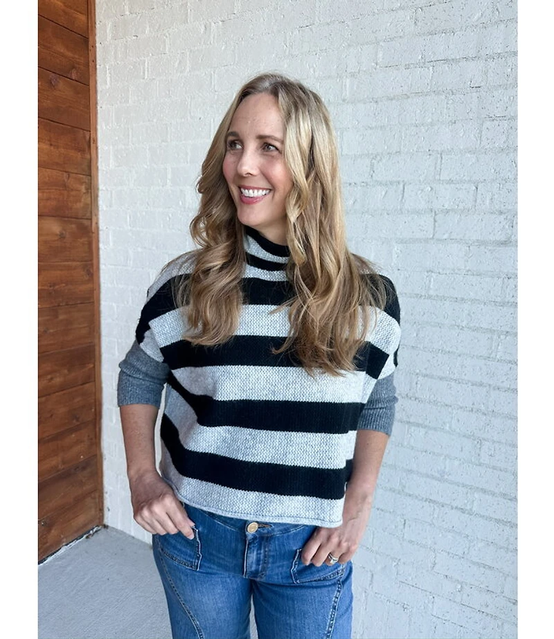 LONDON STRIPE SWEATER