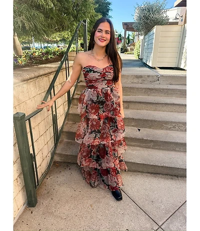 FLORA STRAPLESS DRESS