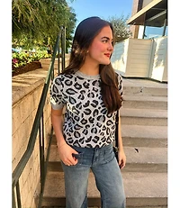 KENNA LEOPARD SWEATER