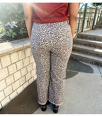 LEOPARD HIGH WAIST JEAN