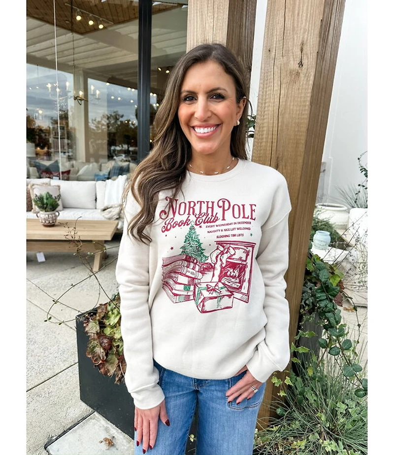 NORTH POLE BOOKCLUB SWEATSHIRT