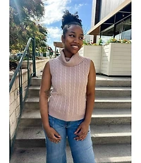 CHUNKY CABLE SWEATER