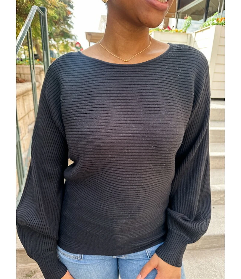 MACE RIB SWEATER