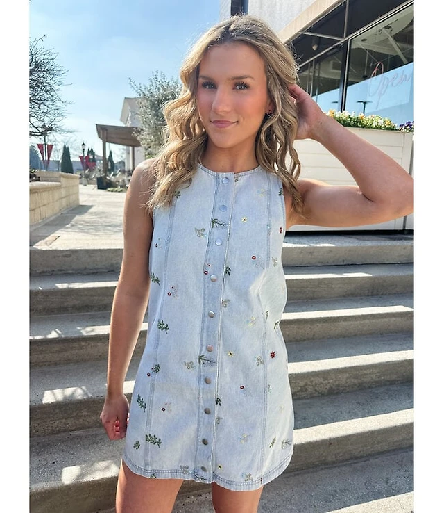 kaylee floral mini dress Marlo Kids