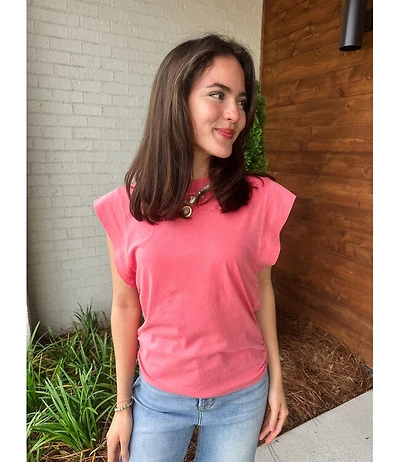 ELLIE DRAWSTRING TEE