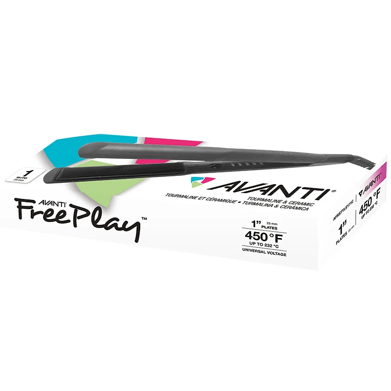 AVANTI - FREEPLAY Fer Plat Tourmaline | Céramique de 1'' | AFRSTYLE171C