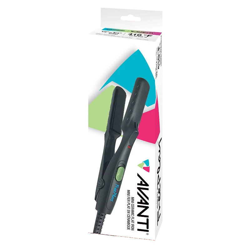 Mini Tourmaline | Ceramic Flat Iron 5/8'' - AFRFLAT161C