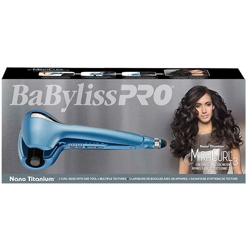 Miracurl 3 in 1 Professionnal Curl Machine - BABNTMC3C