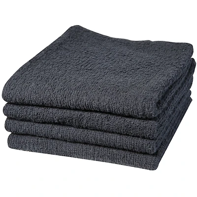 Serviettes 100% Cotton Noires  X12 - BESTOWELNBKUCC